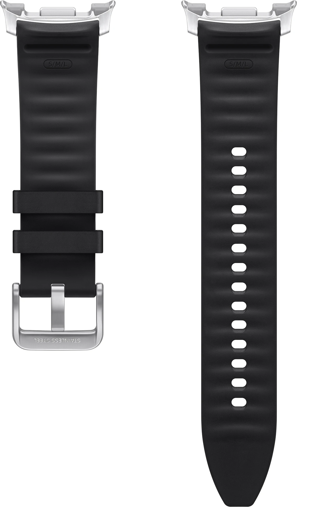 Samsung Hybrid Band (S/M/L) Galaxy Watch8/Watch8 Classic Black
